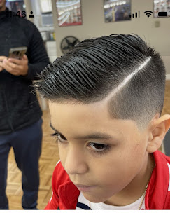 Kids' hard part combover