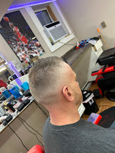 Skin fade with sharp lineup
